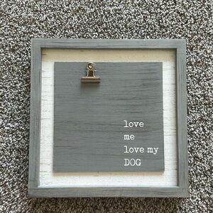 Picture frame- dog